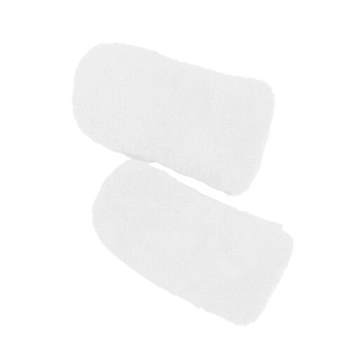 Easy Installation Baby Strollers Hand Warmer Plush Gloves-White