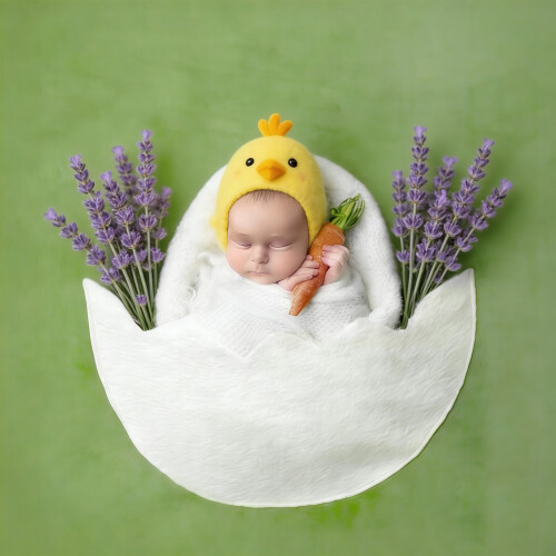 Baby Photoshoots Props Featuring Eggshell Design Blanket Soft 2