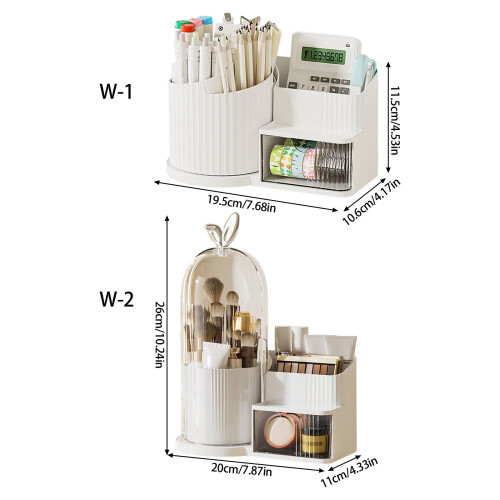 Rotating Brushes Holder Portable Designs For-White Y6104 1