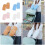 Easy Installation Baby Strollers Hand Warmer Plush Gloves-White 2