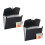 2Pcs Portable Expandable Plastic File Bag 7 Pockets Expandable 1