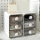 Efficient Desktop Drawer Storage Solution-Pink small 2