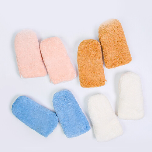 1 Pair Soft Thermal Hand Cover Infant Strollers Handmuffs-Blue 1