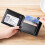 Fold Men Wallet Blocking Protection Practical PU Material-brown 4