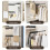 Durability Aluminum Closet Storage System Pull Out Drawers-D 4