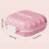 Portable Pills Case With 7 Day Compartments Leakproof-Pink 4