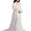 Flowy Maternity Dress Suitable for Both-Encrypted white bead M 3