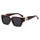 (Wine red frame 1) Versatile oversized square sunglasses for women with UV protection 1