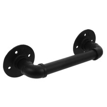 Vintage Wrought Iron Door Handle for Barn Gate, Shed and Cabinet – Large Industrial Door Pull