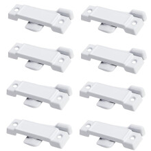Window Sash Lock 8 Pack White Zinc Alloy Sliding Window Locks Secure Durable Home Security