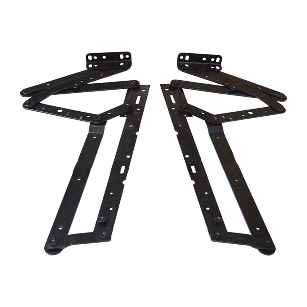 2X Sofa Footrest Hinge Recliner Chair Hinge Durable Steel Folding Bracket For Furniture Replacement 9073542037422