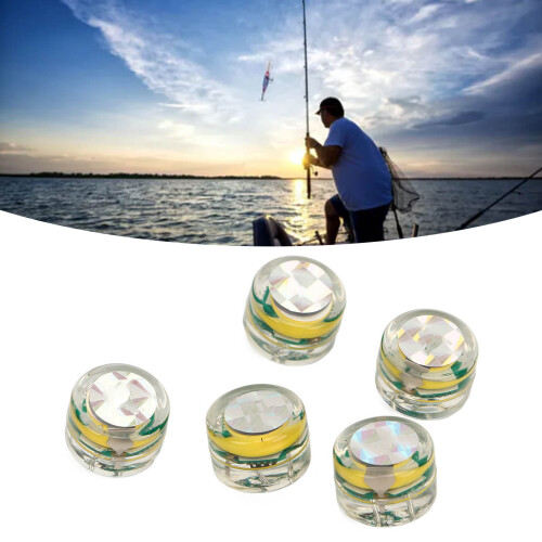 5 Pcs LED Fish Attraction EyeShape 12mm 150mAh