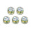5 Pcs LED Fish Attraction EyeShape 12mm 150mAh 2