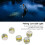 5 Pcs LED Fish Attraction EyeShape 12mm 150mAh 3