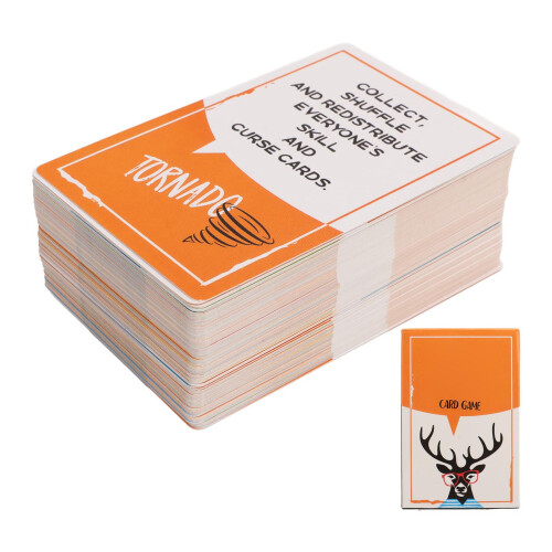 125 Cards Drinking Game, 10.8x7cm, Copperplate 2
