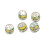 5 Pcs LED Fish Attraction EyeShape 12mm 150mAh 9