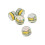 5 Pcs LED Fish Attraction EyeShape 12mm 150mAh 11