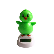 (Green Chicken) Solar Ornt For Car Dasard Dancing Animal Tabletop #yuwe TW