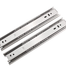 Stainless Steel Soft Close Drawer Slides 45kg Pair, Full Extension Side Mount Rustproof Smooth Quiet Motion 50cm
