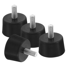 Adjustable Furniture Levelers 4pcs Heavy Duty Furniture Legs with Rubber Feet for Stable Tables and Floor Protection