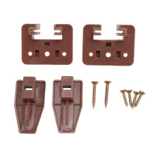 Durable Plastic Drawer Slide Guides for Furniture, Smooth Glide Operation, Easy DIY Installation
