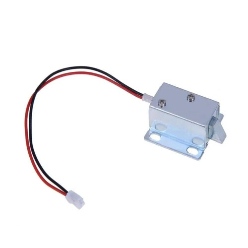 12V 6V DC Solenoid Cabinet Lock Electromagnetic Drawer Lock Intelligent Auto Lock Secure Control 1