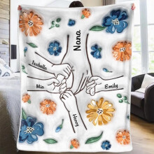 Sherpa Blanket for Mom with UltraSoft DoubleSided Comfort, Custom Photo Fleece Gift Throw