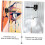 Heavy Duty Gate Latch Set, Automatic Gravity Lock, Rust‑Resistant Outdoor Fence Lock with Padlock, 2 Pack 5