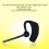 401020 90mAh Black Bluetooth Earpiece, Single Ear 10