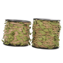 Artificial Vine Rope for Crafts and Decoration, Realistic Fake Leaf Garland for Party and Gift Wrapping