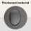 Oval Black Frame Bathroom Mirror 40x60cm, HD Silver Reflection, Explosionproof, Wall Mounted Decor 4