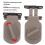 Sliding Door Lock Childproof Safety Lock for Sliding Windows No Drill Tool Installation 1Pack 2