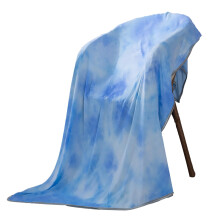 Cooling Blanket for Hot Sleepers, Lightweight Breathable Throw for Summer Nights, Rapid Cooling Fiber, Blue