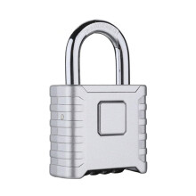Outdoor Combination Lock Weatherproof 4Digit Heavy Duty Padlock for Gate Fence Garage Shed