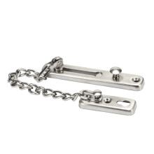 Stainless Steel Door Chain Lock with Security Buckle for Home or Hotel Door Safety and Ventilation Control