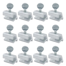 Window Restrictor and Window Lock, Child Safety for Sash Windows, Silver Stainless Steel, 24Pcs