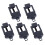 5Pcs Quartz Clock Movement Pendulum Replacement Set, Battery Operated DIY  Kit for Wall Clocks 1