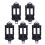 5Pcs Quartz Clock Movement Pendulum Replacement Set, Battery Operated DIY  Kit for Wall Clocks 5