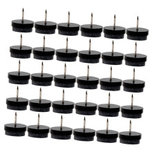 50pcs Furniture Sliders for Hardwood Floors Durable Felt Pads Floor Protection Easy Glide Non Slip Sofa and Chair Use
