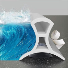 Shower Water Barrier 180cm Silicone Threshold Seal Strip, Flexible Bendable White Splash Guard for Bathroom and Bathtub