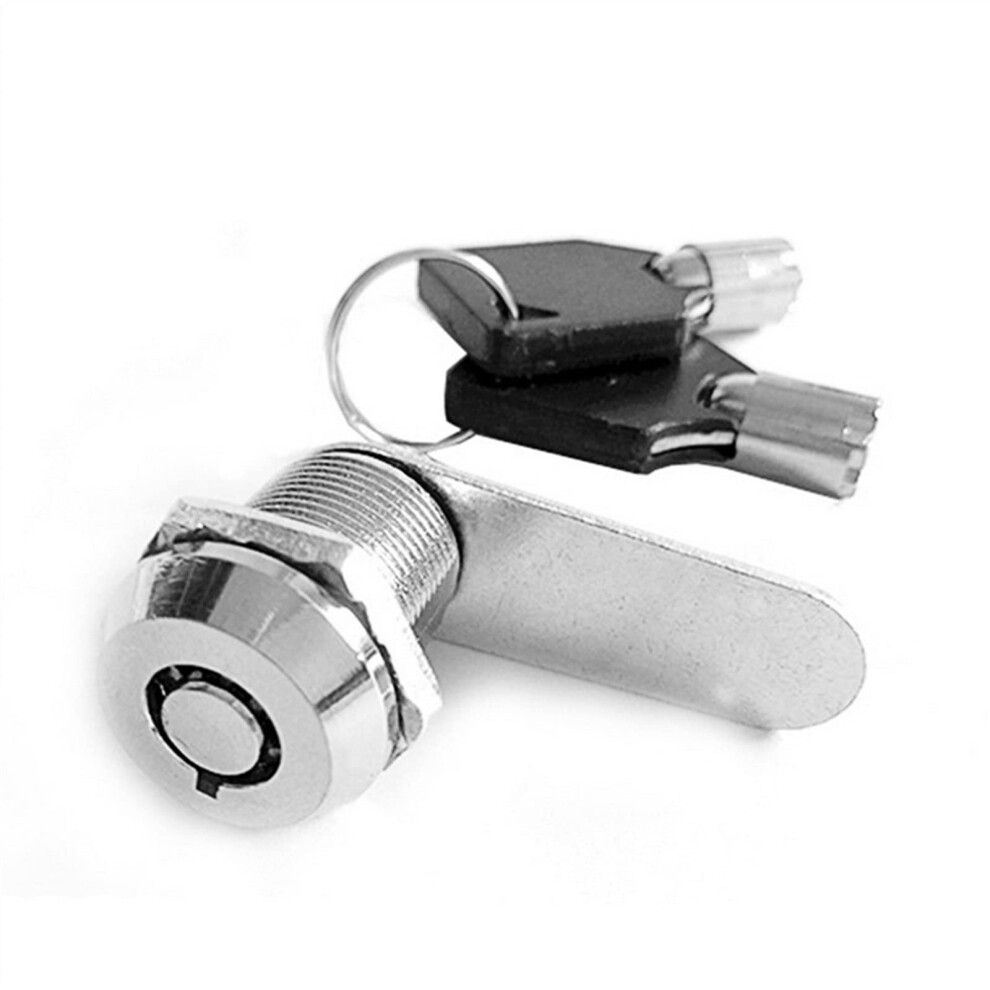 Tubular Cam Lock Set 16/20/25/30Mm Durable Zinc Alloy Cabinet Drawer Lock With Secure Keyed Access 9330225368830