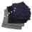 Men XL170/100 6pcs Plain Color Breathable Briefs 8