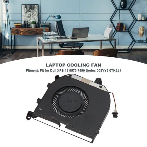 Notebook Cooler 4-Pin 5V 0.5A 9570 7590 008YY9 2