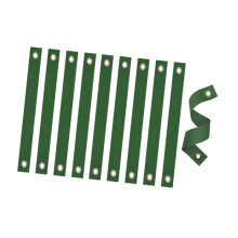 10 Tree Support Straps for Staking Newly Planted Trees, Adjustable BarkFriendly HeavyDuty Nylon 15.75 Inch