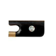 Professional Ebony Violin Bow Frog Replacement Parts for Luthiers, Durable and Balanced Design