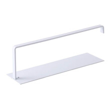 Wall Mounted Paper Towel Holder Carbon Steel SpaceSaving Rack for Bathroom or Kitchen Dual Orientation Design