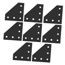 Aluminum Extrusion Bracket Set 8pcs Heavy Duty Corner Connectors for 3D Printer and DIY Framing