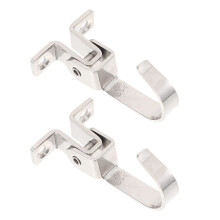 Stainless Steel Ceiling Hooks 2 Pack, Adjustable Angle Heavy Duty Hooks for Plants Lights and Indoor Hanging