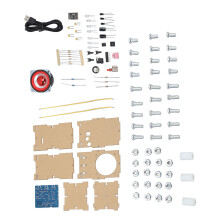 M18 DIY Bluetooth Speaker Kit 5W 4Ω Clear Acrylic