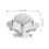 Drum Leg Mount Bracket Durable Metal Floor Tom Leg Support for Stable Drum Setup and Quick Replacement 4